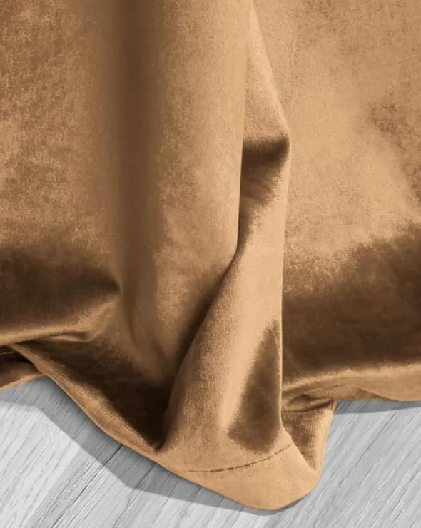 Zasłona 140 x 250 Dekoracyjna Velvet Nord Musztard