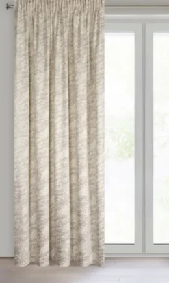 Zasłona 140 x 270 Dekoracyjna Velvet Rivia Krem