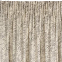 Zasłona 140 x 270 Dekoracyjna Velvet Rivia Krem