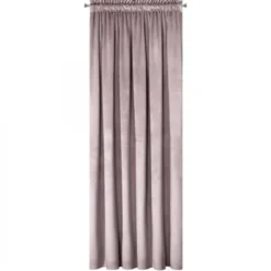Zasłona 135 x 270 Dekoracyjna Velvet Rosa Puder