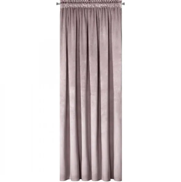 Zasłona 135 x 270 Dekoracyjna Velvet Rosa Puder
