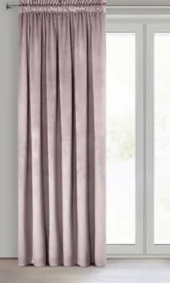 Zasłona 135 x 270 Dekoracyjna Velvet Rosa Puder