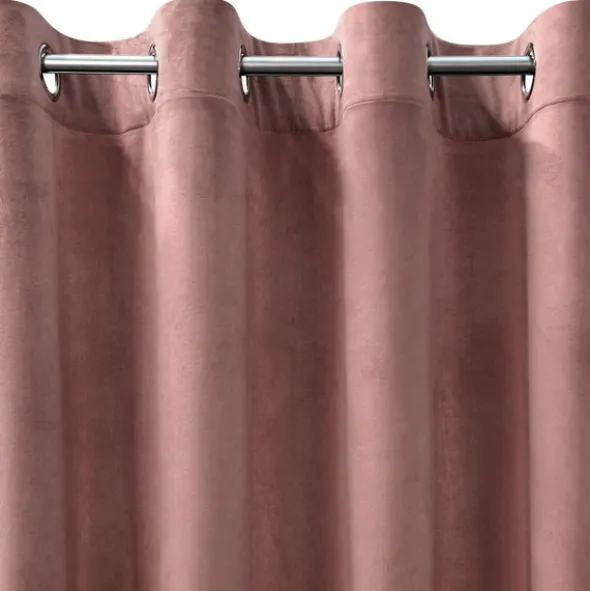 Zasłona 140 x 250 Dekoracyjna Velvet Rosa C. Róż