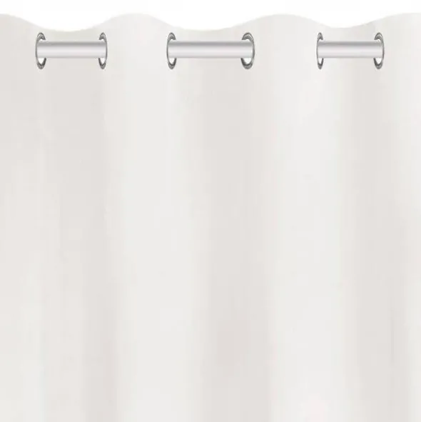 Zasłona 140 x 250 Dekoracyjna Velvet Soft Biały