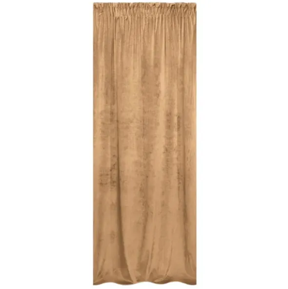 Zasłona 140 x 270 Dekoracyjna Velvet Soft Musztard