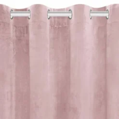 Zasłona 140 x 250 Dekoracyjna Velvet Soft Pudrowy
