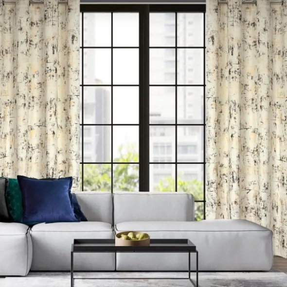 Zasłona 140 x 250 Dekoracyjna Velvet Tonia Krem