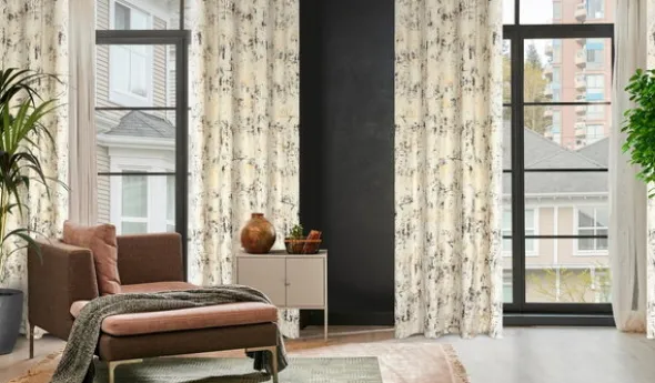 Zasłona 140 x 250 Dekoracyjna Velvet Tonia Krem