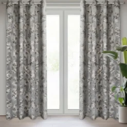 Zasłona 140 x 250 Dekoracyjna Welwet Gloria2 Stal