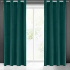 Zasłona 140 x 250 Dekoracyjna Welwet Milo C. Ziele
