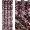 Zasłona 140 x 250 Dekoracyjna Welwet Mirei Bordo