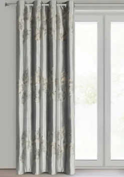 Zasłona 140 x 250 Welwet Przelotki Idalia Srebrny