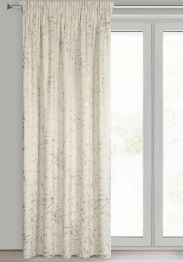 Zasłona 140 x 270 Welwet Taśma Dori Krem