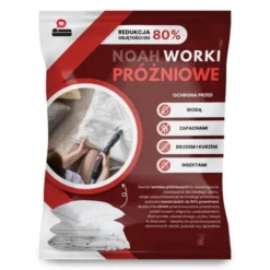 Zestaw Worków Próżniowych Na Ubrania Pościel Tekstylia 9 szt Noah