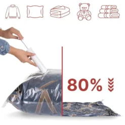 Zestaw Worków Próżniowych 15 szt Noah + Pompka